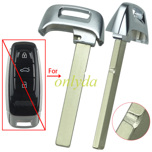 For Audi For  2018 A8 emmergency key blade