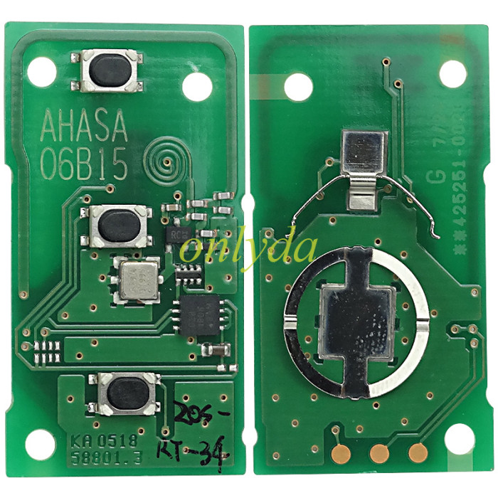 For Toyota remote 2/3 button 8A chip ,with  315mhz s choose button 45251-0020