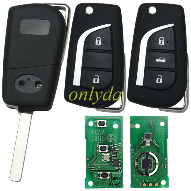 For Toyota remote 2/3 button 8A chip ,with  315mhz s choose button 45251-0020