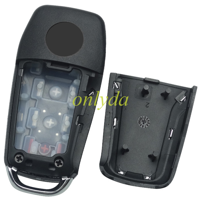 For Xhorse VVDI Key Tool VVDI2 Flip Remote Key 3+1 Buttons d Type  XNFO01EN