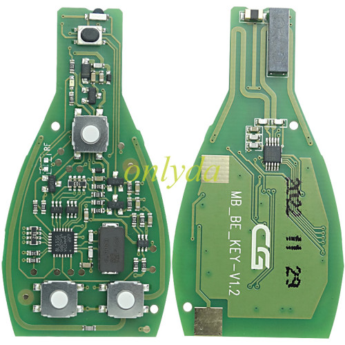 CGDI Brand FBS Unkeyless  CGDI Brand BE Key Improved Version Mercedes-Benz 3 button remote Key with 434MHZ