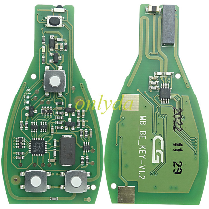 CGDI Brand FBS Unkeyless  CGDI Brand BE Key Improved Version Mercedes-Benz 3 button remote Key with 434MHZ