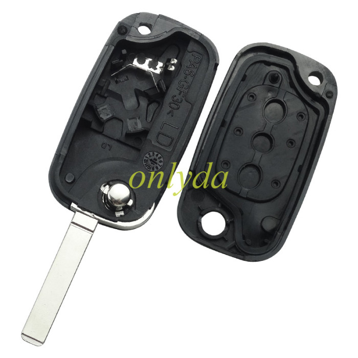 For Renault Modified 3 button remote key 7946 chip-434mhz（please choose the key blade）