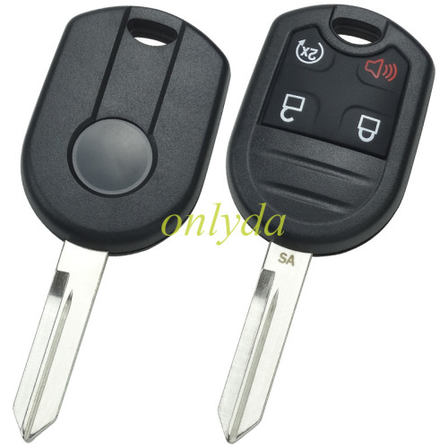 For Ford 4 button remote key with 315mhz/434mhz