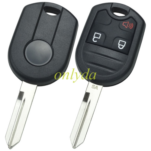 For  Ford 3 button remote key with 315mhz/434mhz without chip