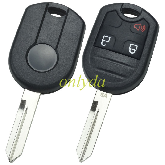 For  Ford 3 button remote key with 315mhz/434mhz without chip