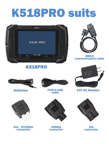(free shipping from HongKong)2024 Lonsdor K518 Pro Universal Key Programmer with 2 year free update