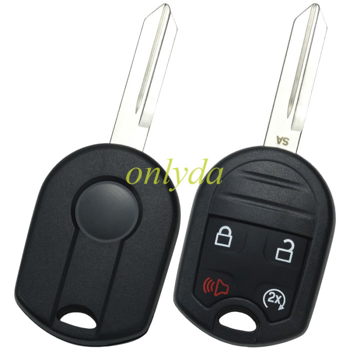 For Ford 4 button remote key with 315mhz/434mhz