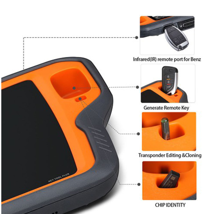 Xhorse VVDI Key Tool Plus Pad Support DOIP/CAN-FD/CAN and K protocol switch pin/Chip detection smart key programming