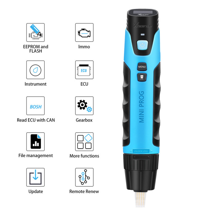 For Xhorse MINI Prog Multifunction Chip Programmer works with Xhorse App on IOS and Android