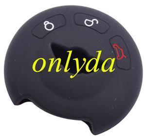 BMW MINI 3  button silicon case (Black,Blue ,Red. Please choose the color)