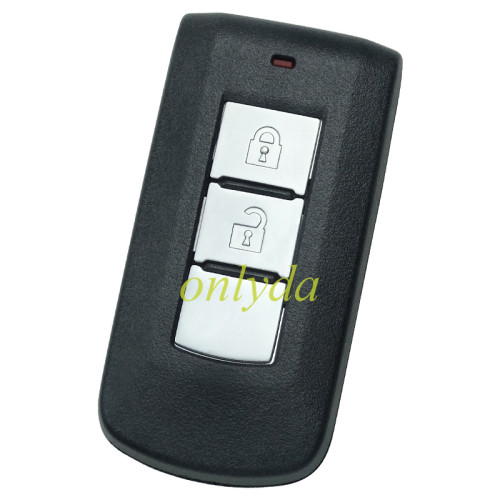 Original Mitsubishi 2 button keyless smart remote key with 434mhz & PCF7952 chip ID 47 CHIP  GHR-M013