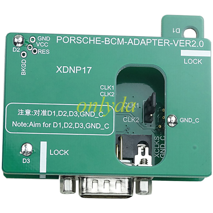 Xhorse XDNP17 Solder-free Adapters for Porsche MINI PROG and Key Tool Plus, VVDI Prog