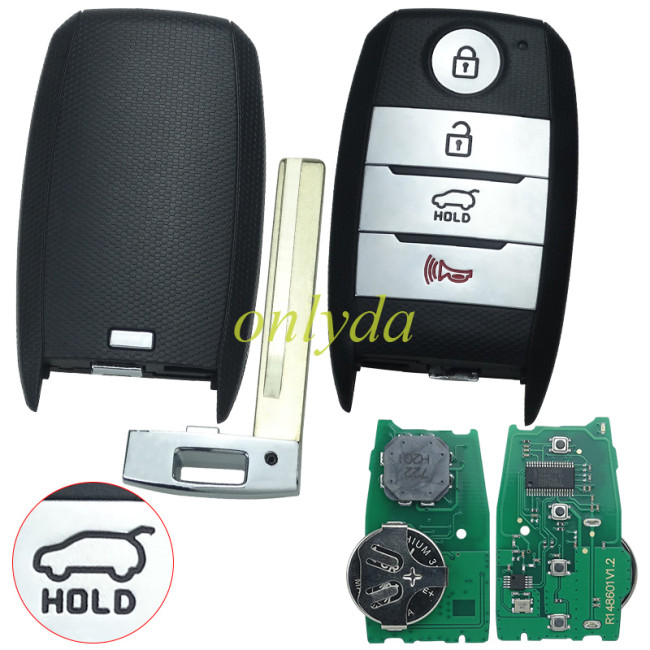 For KIA Sorento 2018  Smart Key Remote 2017 4 Buttons 433MHz 95440-C6100  47chip