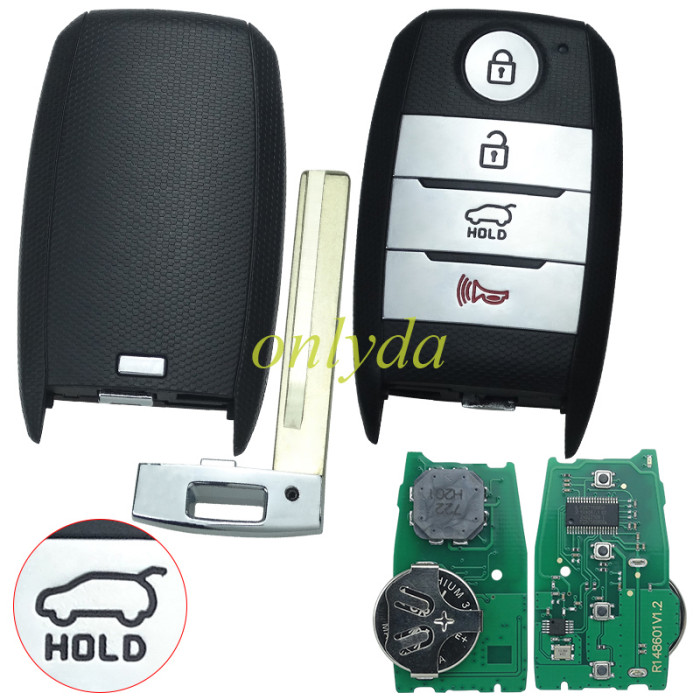 For KIA Sorento 2018  Smart Key Remote 2017 4 Buttons 433MHz 95440-C6100  47chip