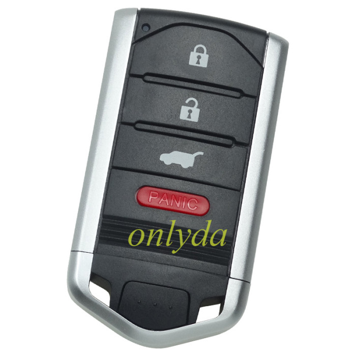 For Acura 3+1 button remote key with 313.8mhz  FCC: KR5434760 keyless