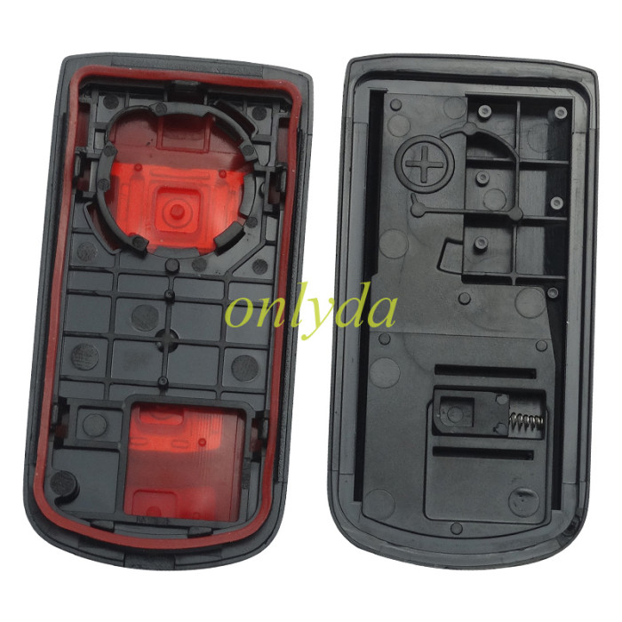 For Mitsubishi 2/2+1/3/3+1 button remote key shell with badge (please choose button )