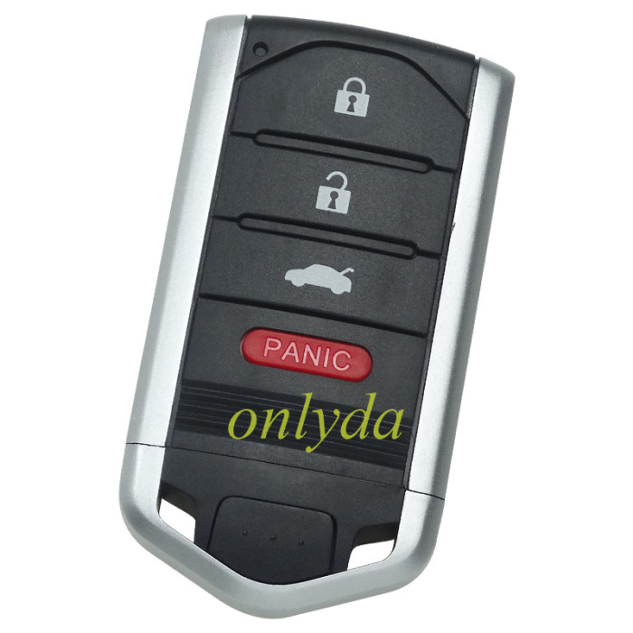 For Acura 3+1 button remote key with 313.8mhz  FCC: M3N5WY8145 keyless