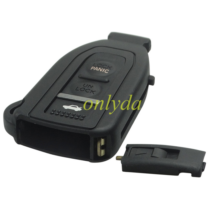For 3 Button remote key blank with blade