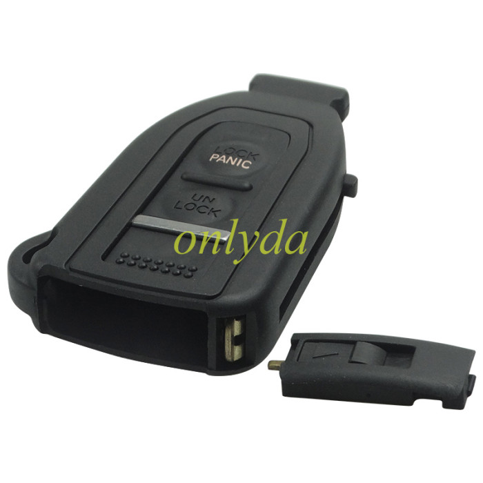 For 2 Button remote key blank with blade