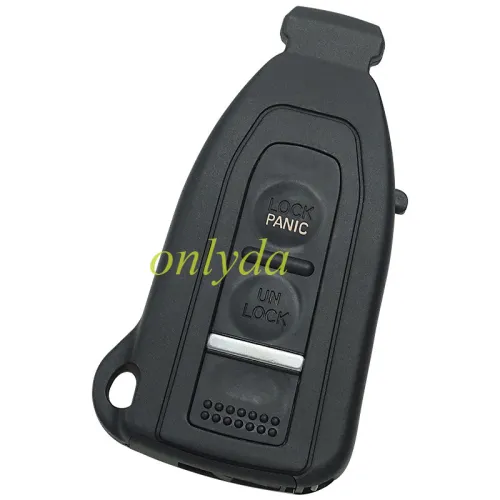 For 2 Button remote key blank with blade