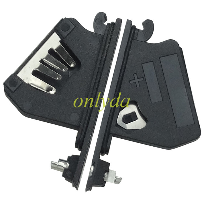 For Fiat 3 button remote key blank with Sip22 blade black color,  The logo position is bright