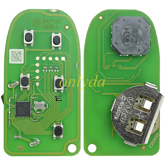 Xhorse XSJP01EN Universal Smart Remote Key 5 Buttons Jeep Type 2 Style