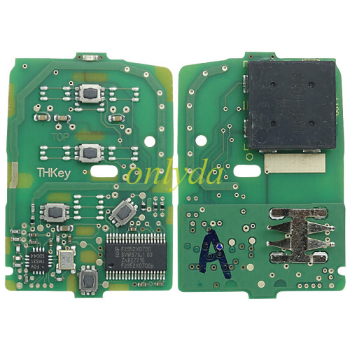 Smart Key Pilot 4+1 button Remote Key 433MHz ID47  FCC:KR5V2X  72147-TG7-A41, 7812D-V2X
