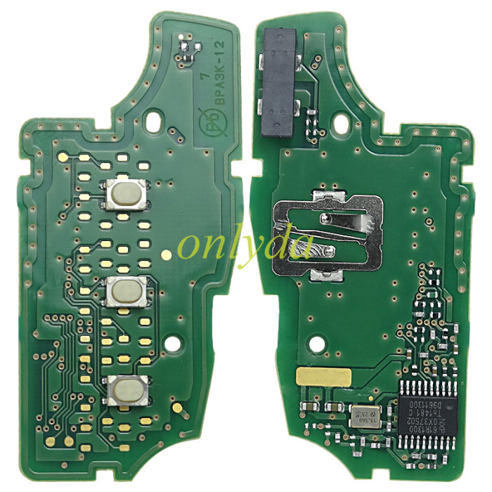original Nissan 3 Button remote Chip PCF7961M / HITAG AES / 4A CHIP-434MHZ  FSK  CMIIT ID:2013DJ6139 FCCID:CWTWB1G767 Model:TWB1G767 IC:1788D-FWB1G767