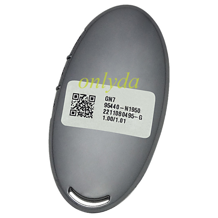 Genuine / OEM Hyundai Grandeur 2023 Genuine Smart Remote Key 3+3 Buttons 433MHz 95440-N1950 HITAG 128-bits AES ID4A NCF29A1MFCC ID TQ8-FOB-4F61U43 PART No : 95440N1910 / 81996KL010 2211080495-G