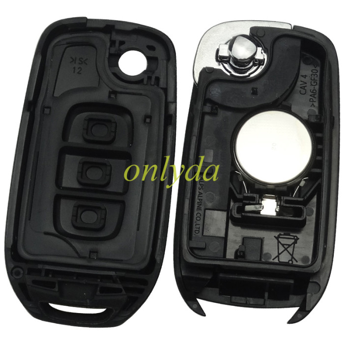 original for renault 3 Button remote Chip PCF7961M / HITAG AES / 4A CHIP-434MHZ  FSK  CMIIT ID:2013DJ6139 FCCID:CWTWB1G767 Model:TWB1G767 IC:1788D-FWB1G767  For 2013-2017 Renault Captur 2013-2017 Renault Symbol 2013-2017 Renault Megane3 2013-2017 Renault Kadjar 2016+ Renault Kaptur(Russia)