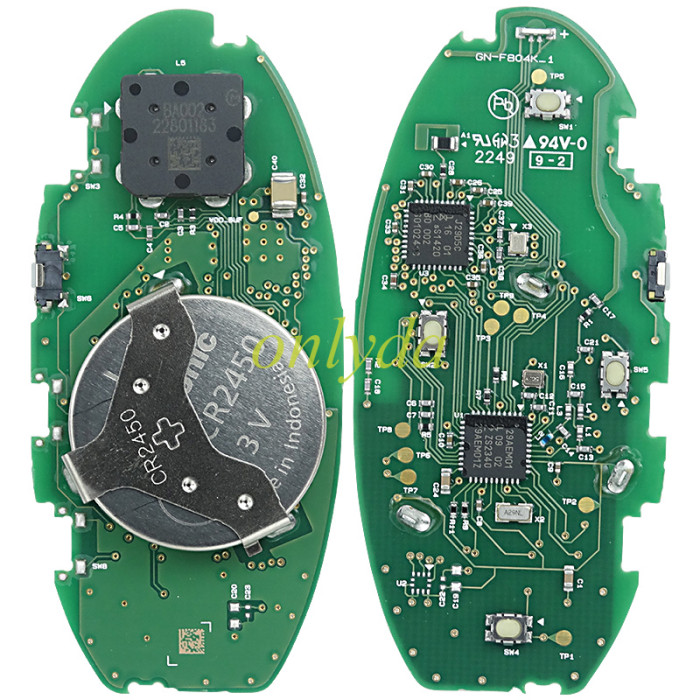 For Hyundai Grandeur 2023 Genuine Smart Remote Key 4+1 Buttons 433MHz 95440-N1940 GN7