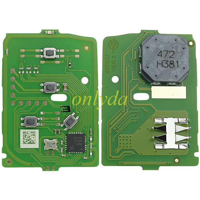 Xhorse XZBT40EN for honda 4 button  Vvdi smart remote key