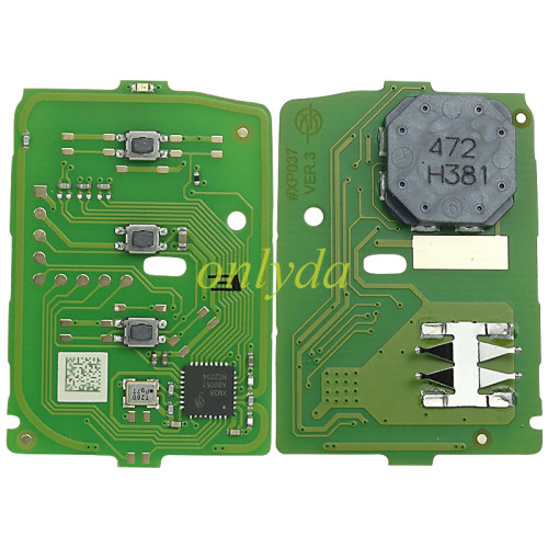 Xhorse XZBT41EN for honda 3 button  Vvdi smart remote key