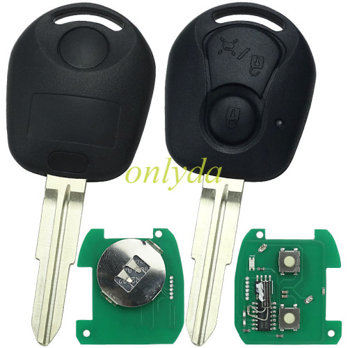 For Ssangyong  remote key with 4D60 chip with 315mhz/ 433.92mhz/447mhz , pls choose frequency