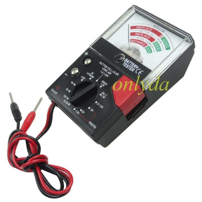 battery tester meter Gardner Bender GBT-500A analog battery tester