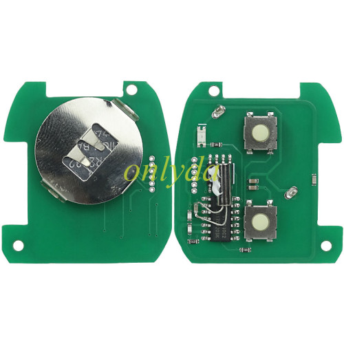 For Ssangyong  remote key with 4D60 chip with 315mhz/ 433.92mhz/447mhz , pls choose frequency
