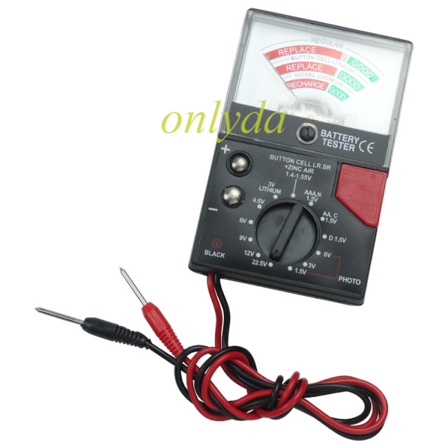 battery tester meter Gardner Bender GBT-500A analog battery tester