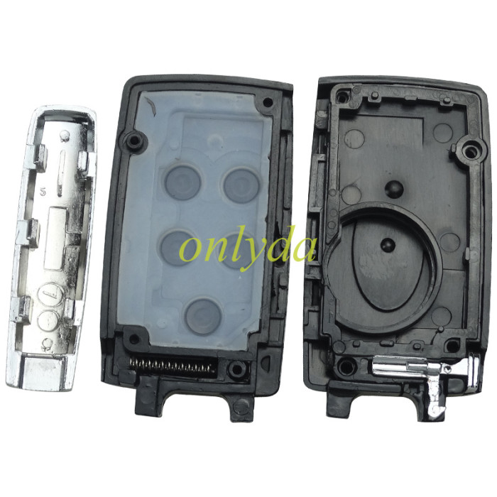 For Landrover keyless 5 button remote key with 315/433.92mhz PCF 7953 chip