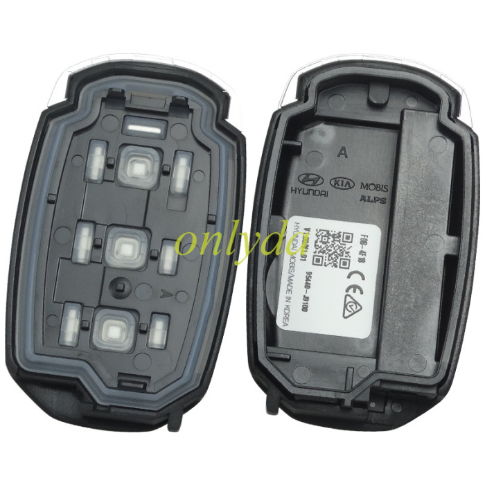 Original Hyundai Kona 2018-2020 Smart Key Remote 3 Buttons 433 MHz HITAG 3  47 Chip Fcc Id:TFKB1G085 95440-J9100