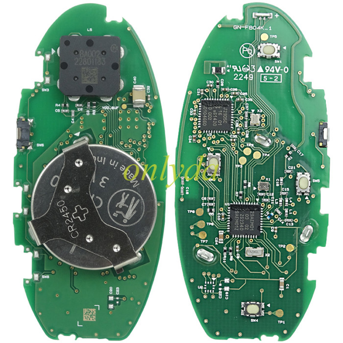 For Hyundai Grandeur 2023 Genuine Smart Remote Key 4+1 Buttons 433MHz 95440-N1940 GN7 2302110069-H