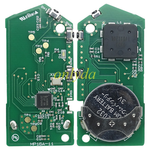 Original Kia 3 button remote key with 433.92mhz with 47 chip  button on the side  CK:J6500
