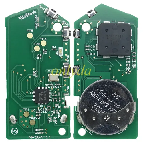 Original Kia 3 button remote key with 433.92mhz with 47 chip  button on the side  CK:J6500