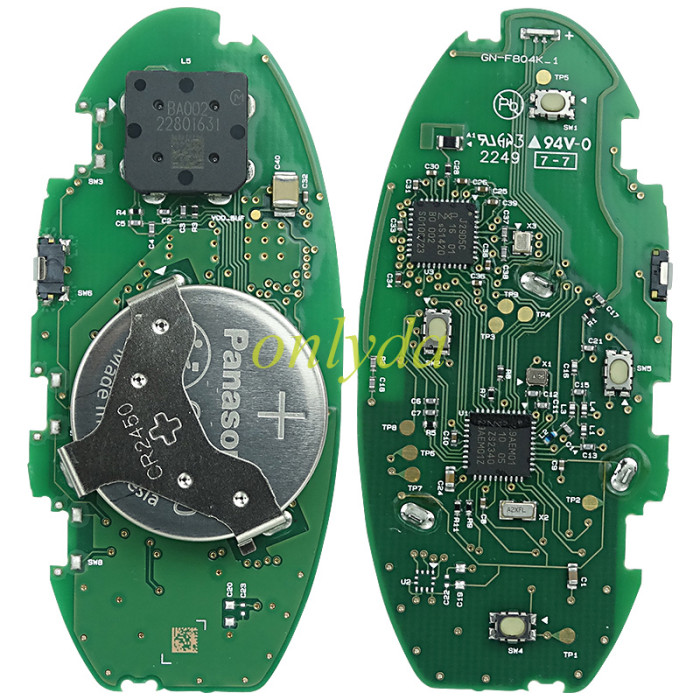 For Hyundai Grandeur 2023 Genuine Smart Remote Key 4+1 Buttons 433MHz 95440-N1940 GN7 2302110159-I