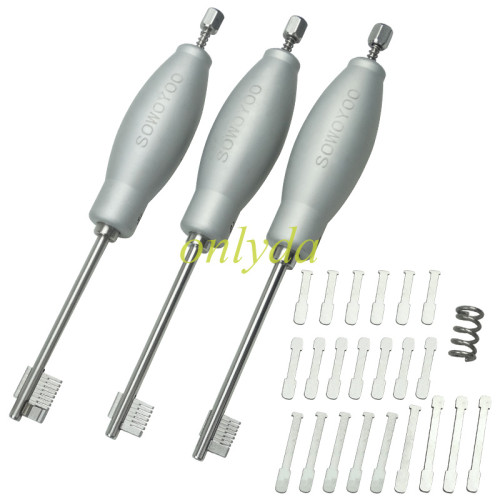 Variety flagpole key set of three