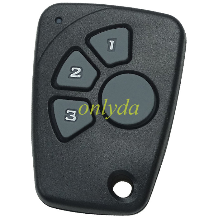 Original Chevrolet 4 button remote key with 434mhz   ask for Chevrolet Spark   Optra Sail     Original PCB+aftermarket key shell