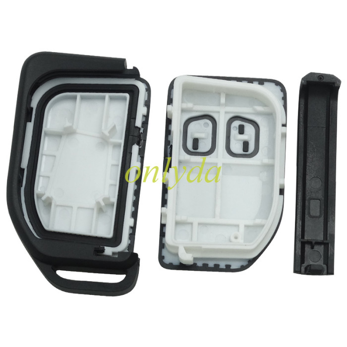 For Volvo 2 button remote key shell with key blade， pls choose back cove