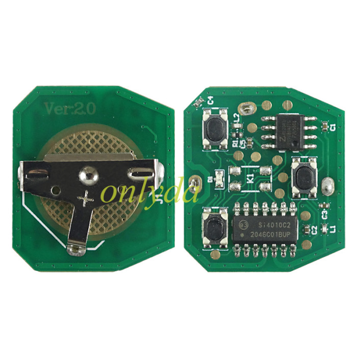 For Ferrari 458  3button remote key 434mhz with ID48 chip with badge
