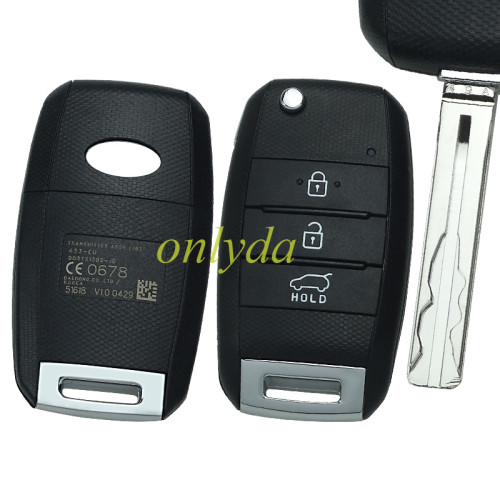Genuine 3 Button Remote Key Fob For Kia Ceed/pro Ceed (2013 - 2015) 95430A2100 Manufacturer Part Number: 95430-A2100 Transponder: Texas Crypto - ID60 (80 Bit) Frequency: 433 Mhz Battery Type: CR2032 Key Blade: Not Included
