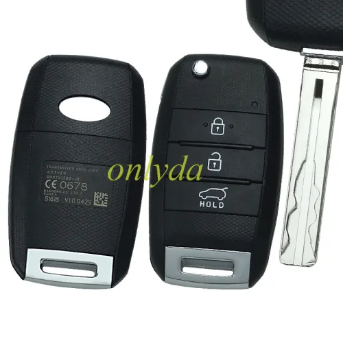 Genuine 3 Button Remote Key Fob For Kia Ceed/pro Ceed (2013 - 2015) 95430A2100 Manufacturer Part Number: 95430-A2100 Transponder: Texas Crypto - ID60 (80 Bit) Frequency: 433 Mhz Battery Type: CR2032 Key Blade: Not Included